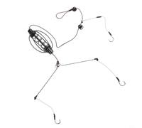 Shophubio Carp Feeder Cage - Inline Feeder Rig for Coarse Fishing, Hollow Sinker Bait Container, PE Line Setup, Dissolving Bait Diffusion, Lake & River Use(30g)