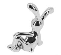 Shophubio Cartoon Animal Car Interior Center Console Decoration - Soft Plastic Dashboard Accessory for Vehicle Cabin, Study Room & Dining Table - Si(Sliver A)