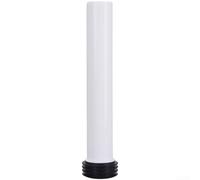 Shophubio Concealed Cistern Flush Pipe - 28 cm PP Flushing Tube for Manual Toilet Systems, Wall-Mounted Toilet Pipe Compatible with Concealed Tank Installations(11 Inches/3.48 Oz)