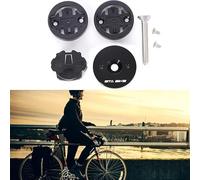 Shophubio Cycle Computer Mount for, For, For, viGPSPORT - For GPS Holder Bracket Compatible with 28.6mm Stem Top Cap for Road and Mountain(Black)