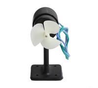 Shophubio DC Brushed Underwater Thruster Motor 10-20V for Bait Boat Propulsion System with 3.6 cm Nylon Propeller and 15 cm Cable, 80W Power, CW/Options(CW)