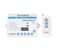 Shophubio DC Motor Controller 7A Wireless Remote Control Switch for Linear Actuators RF433MHz and Infrared 940nm Module Compatible with Brushless Motors UK