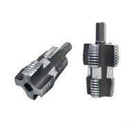 Shophubio Drill Chuck Set for Rotary Tools - 15-Pc Collet Kit Includes Keyless Chuck, Alloy Steel Collet Nuts, 10 Brass Chucks (0.8-3.2 mm), Spanner & L-Wrench