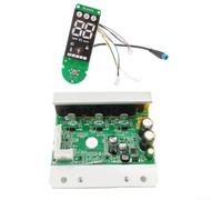 Shophubio Electric Scooter Controller Set for Xiaomi 4Pro - Dashboard Meter with Motherboard, Aluminum Frame Control Unit, Green Electronics, Long Range