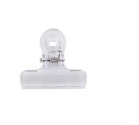 Shophubio Fly Tying Clip Set, 5-Pack Fly Feather Holder for Dubbing and Hackle Binding, Tight Grip Stacking Tool with Transparent Plastic (50mm)