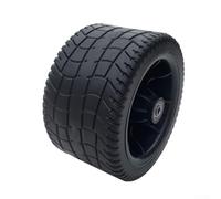 Shophubio For Camp Cart Wheel Replacement - 190mm and 160mm Quiet PU Utility Wheels for Camping Wagon, Beach Cart, Shopping Cart, 8mm Hole(10cm)