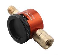 Shophubio for HVAC Nitrogen Purging Equipment - 1/4 Inch Brass Purge Tool with 3-Position Dial, Nitrogen Flow Regulator for Pipe Purging and Brazing Applications