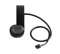 Shophubio Handlebar Turn Signal Switch for Xiaomi 4Pro Plus Max Electric Scooter, Black ABS Button with 26cm Cable, Compatible with For Xiaomi 4 For Pro Plus Max