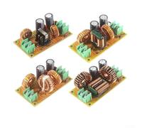 Shophubio High Current DC Circuit Cleaner, DC EMI-Filter Module with LC Network, 10A 20A 50V Electromagnetic Interference Reducer for Car Audio Systems(4A)