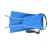 Shophubio Kids Diving Fins for Beginners - Adjustable Swimming Fins with Non-Slip Sole, For EVA+PVC Construction, Streamlined Youth Water Sports Fins(Blue)