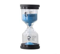 Shophubio Kids Visual Timer - 5-Minute Sand Hourglass for Learning & Productivity, Quicksand Countdown Timer for Children, Home Office, and Creative Spaces(blue)
