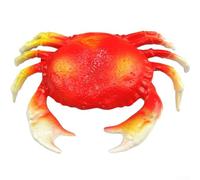 Shophubio Large-Scale Plastic Crab Decoration Set - Lifelike Simulation Lobster Model for Theatrical Productions, Aquarium-Themed Events and Marine Biology(D)