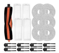 Shophubio Main Brush Replacement For Robot Vacuum, Vacuum Filter Compatible With OV71GL, Microfiber Mop Cloth Cleaning Kit(B)