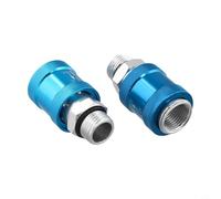 Shophubio Manual Slide Valve for Pneumatic Systems - Aluminum Flow Control Valve, G1/8 to 1/2 BSPT Thread Compatible Air Tool Accessory(HSV-15)