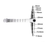 Shophubio Manual Tube Expander for Copper Pipes - for HVAC Tube Expander and Refrigeration Pipe Tool, Handheld Swage Tool for Soft Copper Tubing, 6-22 mm Expansion