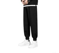 Shophubio Men's Bundle Foot Sweatpants 95% Polyester Soft | Elastic waistband, drawstring closure, sizes XL to 5XL, suitable for weights up to 97.5kg, loose fit design