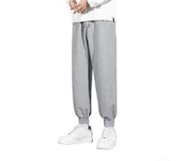 Shophubio Men's Bundle Foot Sweatpants 95% Polyester Soft | Elastic waistband, drawstring closure, sizes XL to 5XL, suitable for weights up to 97.5kg, loose fit design