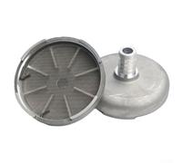 Shophubio Metal Airless Sprayer Filter Mesh - Hose Strainer for 990 Sprayer Feed Pipe, Grey Filtration Head with Spiral & -in Design (5 pcs)(-in)