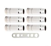 Shophubio MIG Welding Conical Nozzle Set, Gas Protective Shroud for 25AK MB25 Torch, Brass Conductive Nozzle for Welding Equipment Accessories