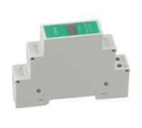 Shophubio Modular Voltmeter for DIN Rail, DC Voltage Meter 11V-310V with Digital LED Display, Real Voltage Detector, Single Way Industrial Indicator