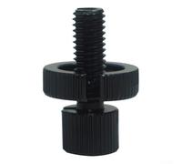 Shophubio Motorcycle Clutch Line Screw, M8 Thread Replacement Fastener for Off-Road Dirt Bikes, ATVs and Motorcycle Body & F(BLACK)