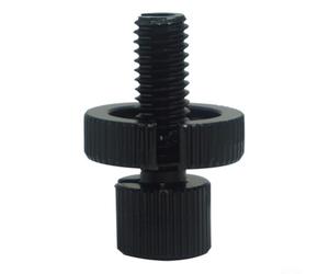 Shophubio Motorcycle Clutch Line Screw, M8 Thread Replacement Fastener for Off-Road Dirt Bikes, ATVs and Motorcycle Body & F(BLACK)