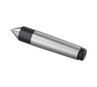 Shophubio MT1 MT2 MT3 MT4 Dead Center 60 Degree Carbide Tip for Taper Fixed Center Lathe Workholding, Hardened Steel Shank, 1 Pc(MT4)