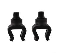 Shophubio Non Slip Carp Fishing Rod Rest Head, U Shaped Design Prevents Snagging, 3/8 Inch Thread Fits Most Banksticks, ABS and TRP Material for River Lake