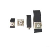 Shophubio Plastic Sanding Block 4-Pack - Lightweight Hand Sanding for Woodworking, Leathercraft and Automotive Bodywork, ABS Construction, Manual(White)