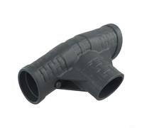 Shophubio Pool T Connector for Coleman 16 Inch OD Round Ground Pools, 42 or 48 Inch Deep, Dark Grey Plastic Frame Joint, Replacement Part P07082