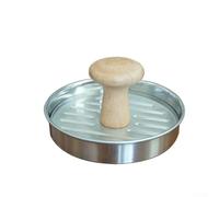 Shophubio Premium Stainless Steel Hamburger Press Patty Maker - Versatile Kitchen Tool for Burgers, Veggie Patties, Crab Cakes, Sausages & Roasting