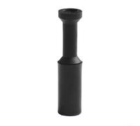 Shophubio Push Fit Hose Connector Nylon Pneumatic Blanking-Plug PP Air Line End Cap Tube Stopper Black Plastic Pipe Fitting Quick Release(4mm)