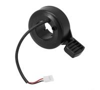 Shophubio QMWHEEL For X8 Pro Electric Scooter Thumb Throttle - Finger Accelerator Speed Controller with PE Construction, 7x4x3cm Black Scooter Brake and(Left)