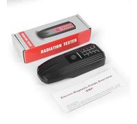 Shophubio Radiation Detector and EMF Meter for Counter, Electromagnetic Field Tester with 50/60Hz Frequency, ABS Material Radiation Dosimeter(Black)