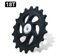 Shophubio Rear Derailleur Pulley Wheels for Rear Mech Components, 10T to 18T For Wheels Compatible with For, Lightweight Derail for Road and(18T)