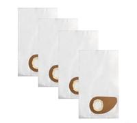 Shophubio Replacement Dust Bags for Nilfisk Buddy II Wet and Dry Vacuums, 81943048 Compatible Heavy Duty Vacuum Cleaner Bags for Cement, 18 Litre Fabric Bags(4 Pack)