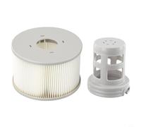 Shophubio Replacement Pool & Spa Filter Cartridge and Base, For PET Material, Compatible with All For BRAST and For Mspa Models, For Dirt Removal for Clean W(1*Filter Cartridge + 1*Filter Base)