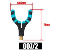 Shophubio Rod Rest Bracket for Angling, For Durable Plastic Fishing Rod Holder with Non-Slip Grip, Rear Mount Feeder Rest for Carp Fishing(MRP-007-2)