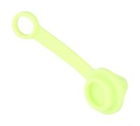 Shophubio Rubber Scuba Regulator Dust Cap - First Stage DIN to For Yoke Adapter Cover for Underwater Diving, Sand and Water Resistant, 110 mm Length(green)