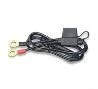 Shophubio SAE to for Ring Terminal Quick Connect Battery Cable Harness with Inline 10A Fuse - 12V-24V Charging Cable for Motorcycles, Tractors & Outdoor Equipment