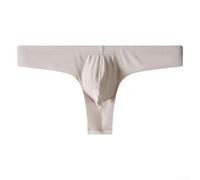 Shophubio Seamless Men's Thong Underwear Low Rise Pouch | Seamless construction, low waist fit, bulge pouch support, 80% polyester 20% spandex, daily wear
