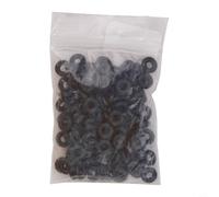 Shophubio Silicone Bait Rig Rings for Wacky Rigging Connectors - Heavy Cover Fishing Rig Components, Soft Plastic Worm Connectors, Carp Fishing Tackle(2#)