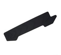 Shophubio Silicone Frame Guard Sticker Bike Chain Stay Protector Down Tube Rock Shield Bicycle Chain Rub Protection MTB Scratch Cover Black(1 PC)