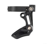 Shophubio Single Speed Chain Guide for Front Chainring Protector, Aluminum Alloy + High-Strength Nylon Chain Anti-Drop Retainer, Lightweight &