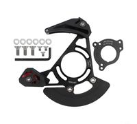Shophubio Single Speed Chain Protector Mountain Bike Chain Guide ISCG 03 05 Compatible Chainkeeper Guard for 32T 34T 36T 38T Chainring Aluminium Alloy(Black)