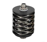 Shophubio Spring Suspension Rear Shock Absorber for and For 3Sixty Folding Bikes, Galvanized Steel Wave Spring Suspension, 48x40mm, Silver/Gold/Grey(grey)