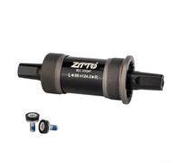 Shophubio Square Taper Bottom Bracket for Bike Crankset, 68mm Shell with 1.37 x 24T Thread, Sealed Bearing Design, Compatible with Square Hole Crank Axis,(68 * 124.5MM)