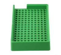 Shophubio Static-Resistant Small Hardware Organizer Tray - PP Screw Storage Holder for 1.0 to 4.0 mm Screws, Slotted Parts Tray with Multiple Hole(for .5-4.0)