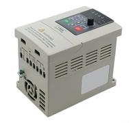 Shophubio Three Phase AC Drive 7A VFD for CNC Machines and Pumps Variable Frequency Inverter 1.5KW 220V Input 220V Output for Fans, Conveyors, Plastic