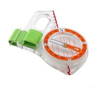 Shophubio Thumb For Compass with Map Ruler for Outdoor - Multifunction Hiking For Compass with Night Light, Scale Bar and Rotating Dial, Compatible with Camping, Hunt